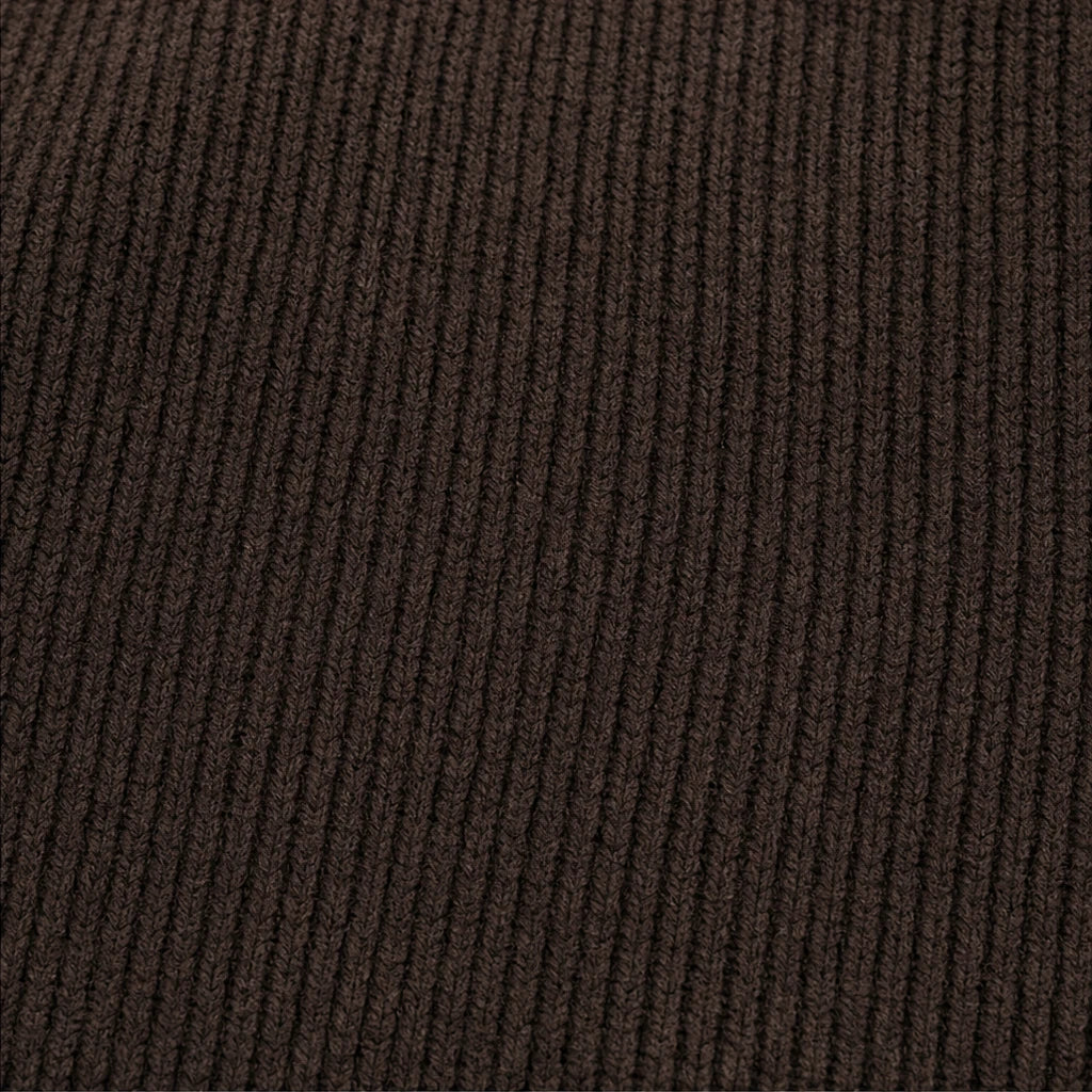 Zweireihige Strickjacke mit Stehkragen