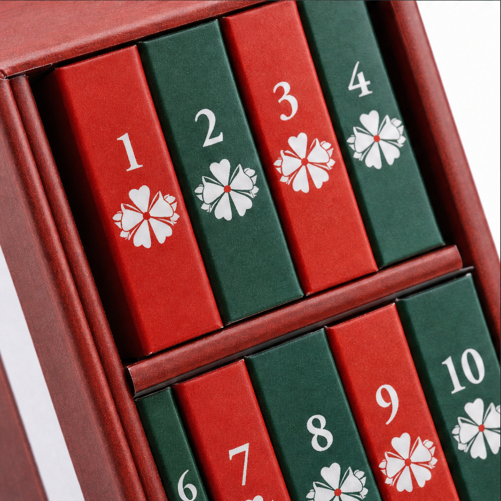 Adventskalender Miniaturbücher Weihnachten