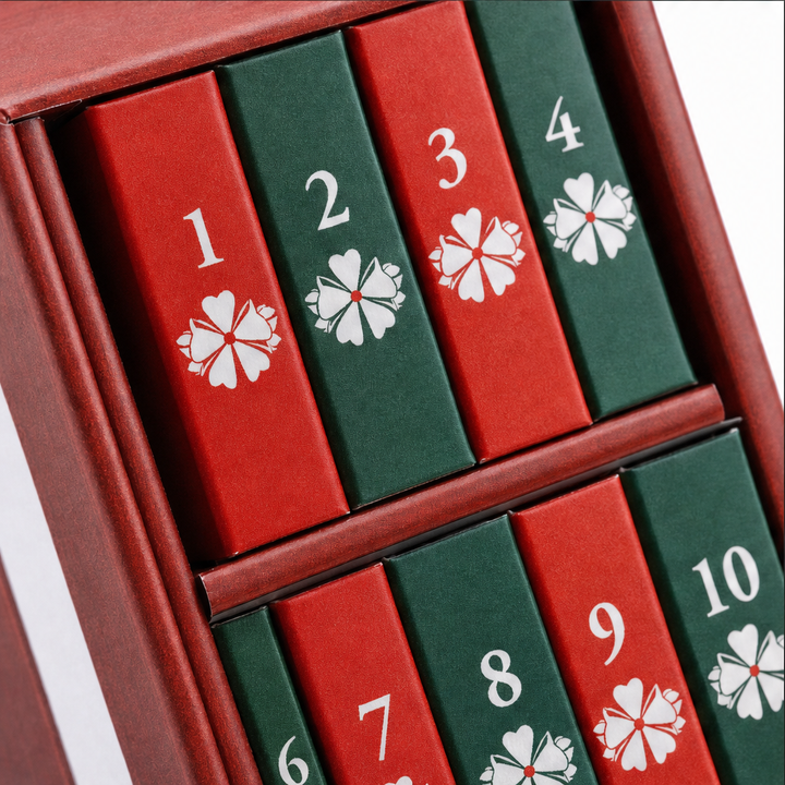 Adventskalender Miniaturbücher Weihnachten