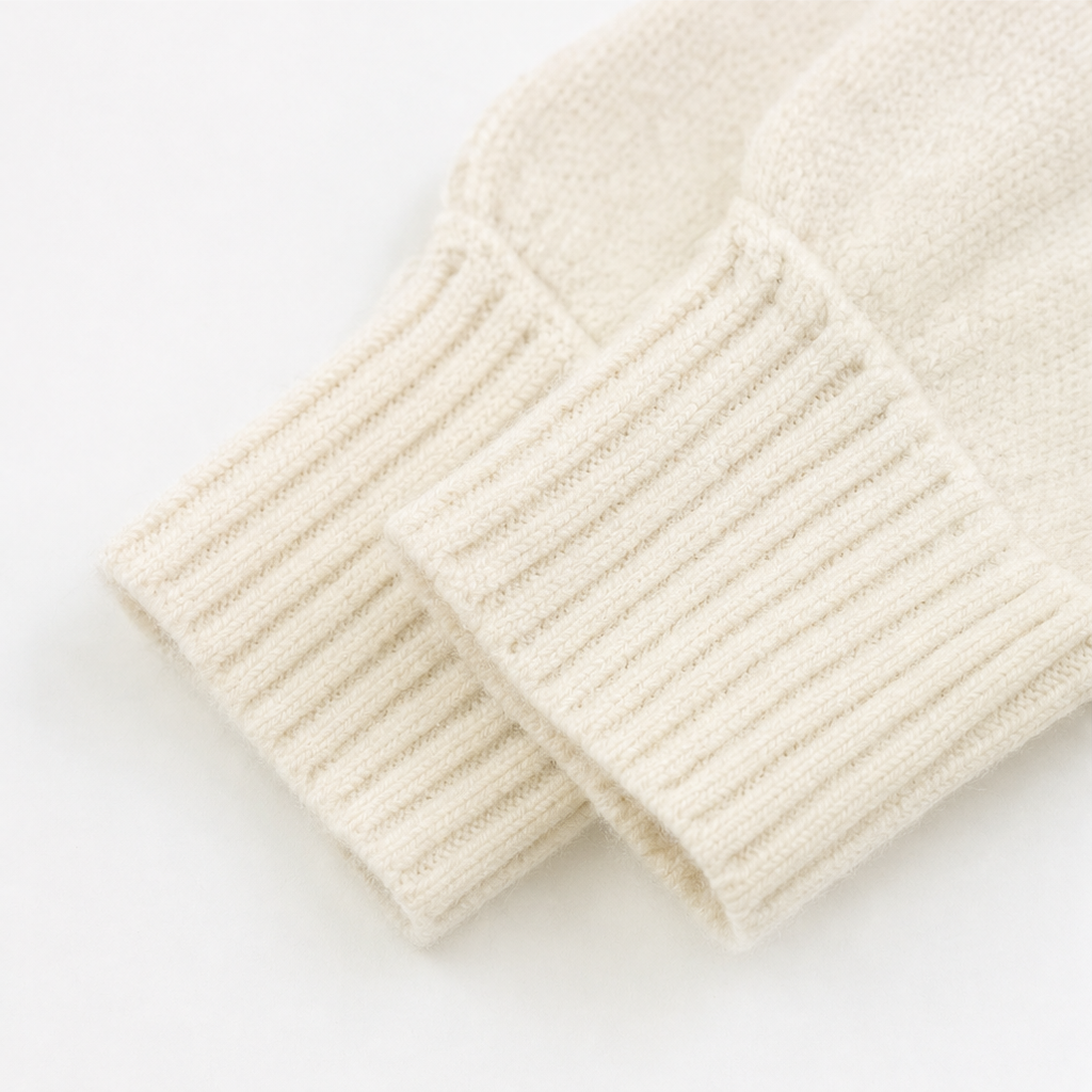 Damen Oversized Pullover V-Ausschnitt Puffärmel
