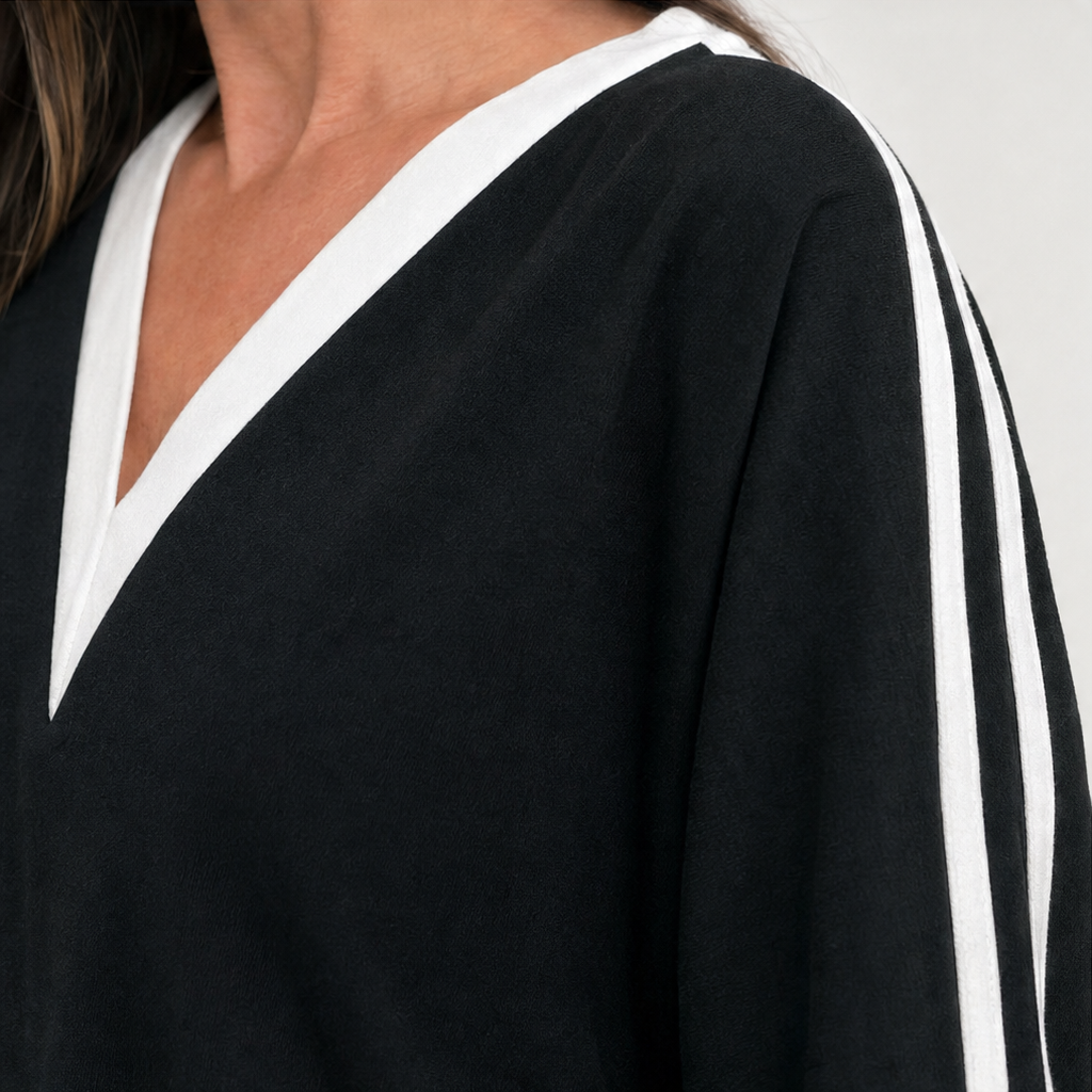 Damen Faltenhose Weites Bein Hohe Taille