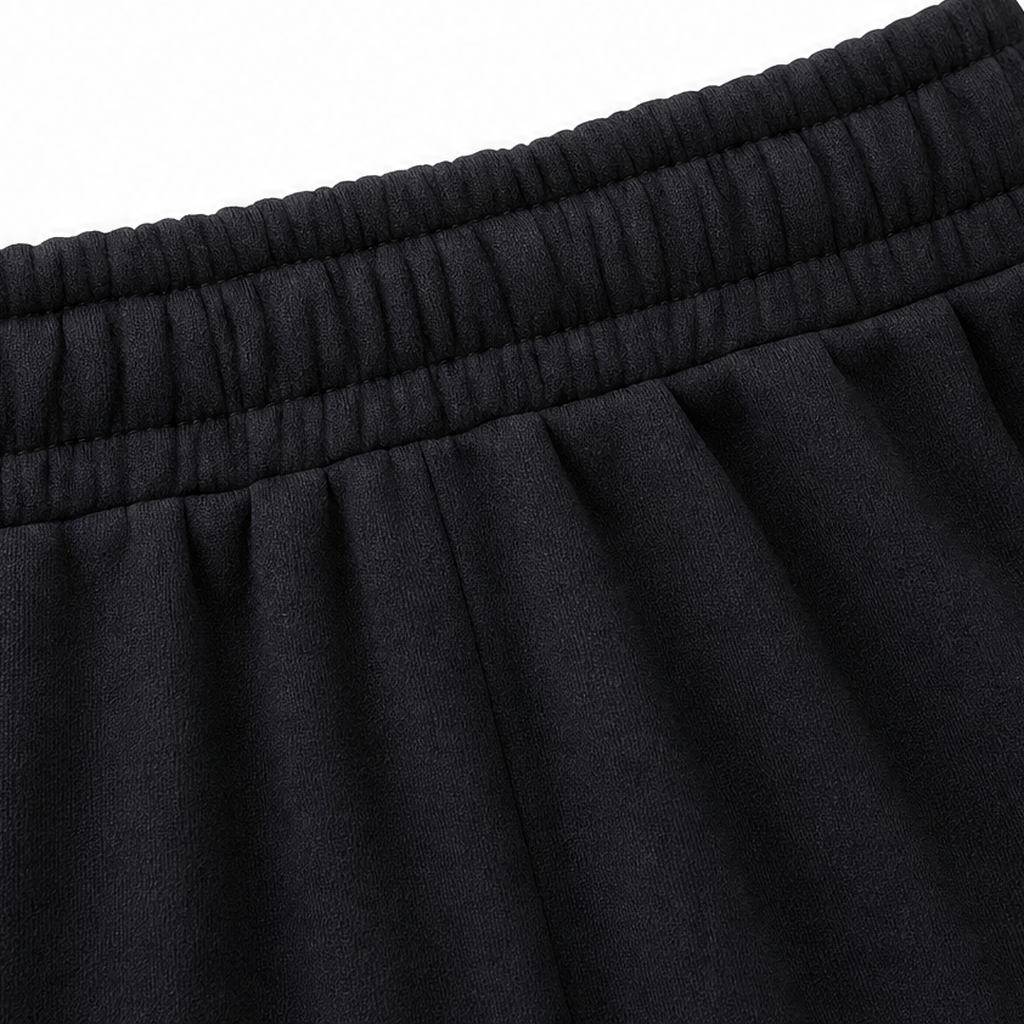 Damen Loungewear Zweiteiler Hohe Taille Kontraststreifen Weites Bein
