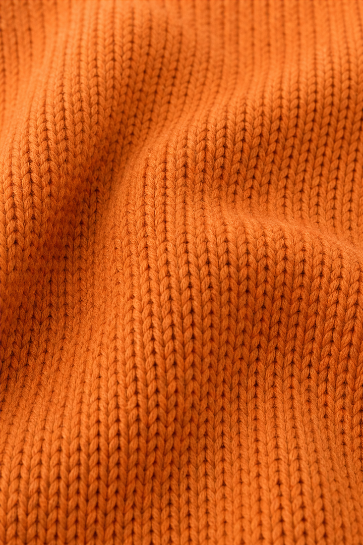 Damen Rippstrick Pullover Mit Kapuze Und Kordelzug