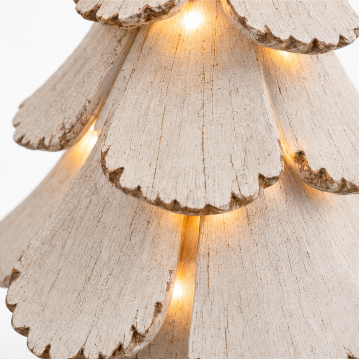 Weihnachtsbaum-Figur LED Vintage-Stil