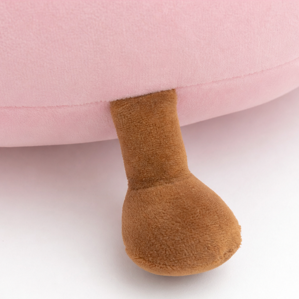 Plüschkissen Bao Bun Form