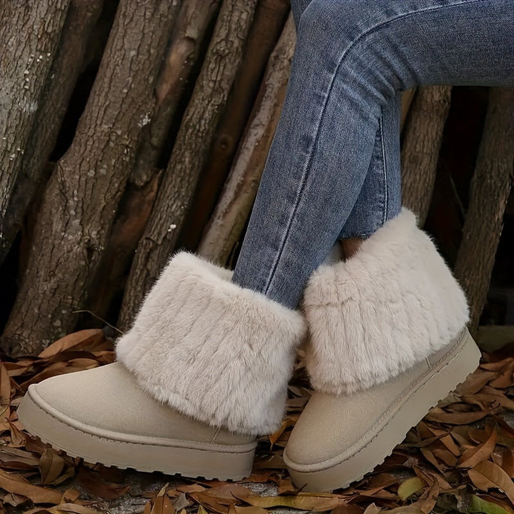 Loretta | Damen Winterstiefel mit Plateau