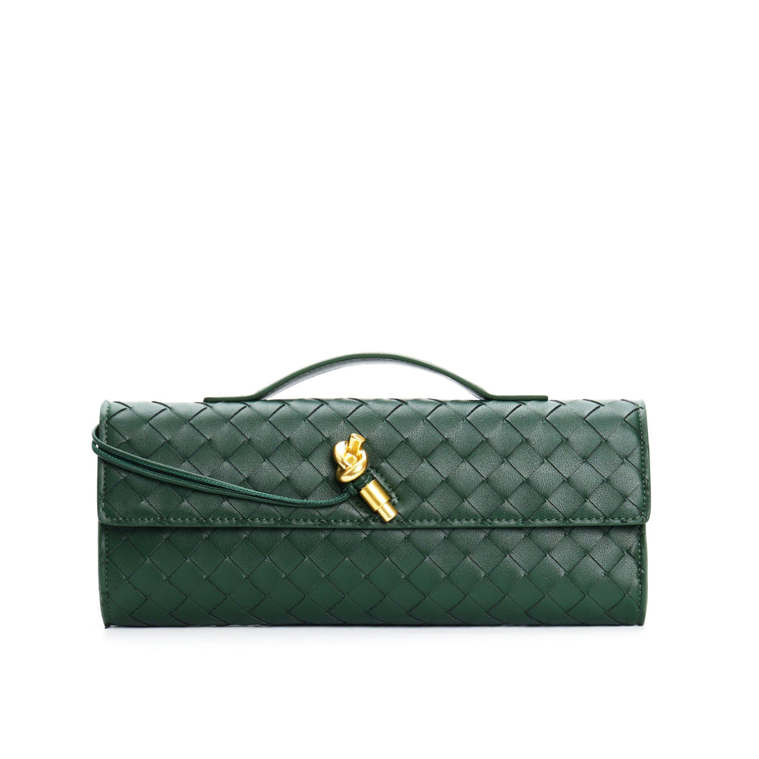 Pochette pour femmes en cuir véritable - Élégante et polyvalente