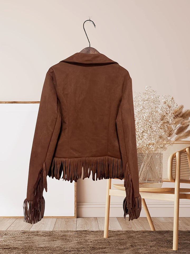 Cassia | Damen Westernjacke mit Fransen