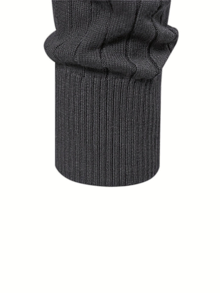 Reid | Herren Pullover mit Stehkragen und Half-Zip