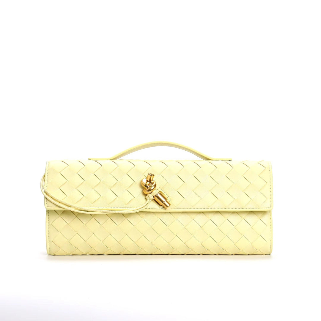 Pochette pour femmes en cuir véritable - Élégante et polyvalente