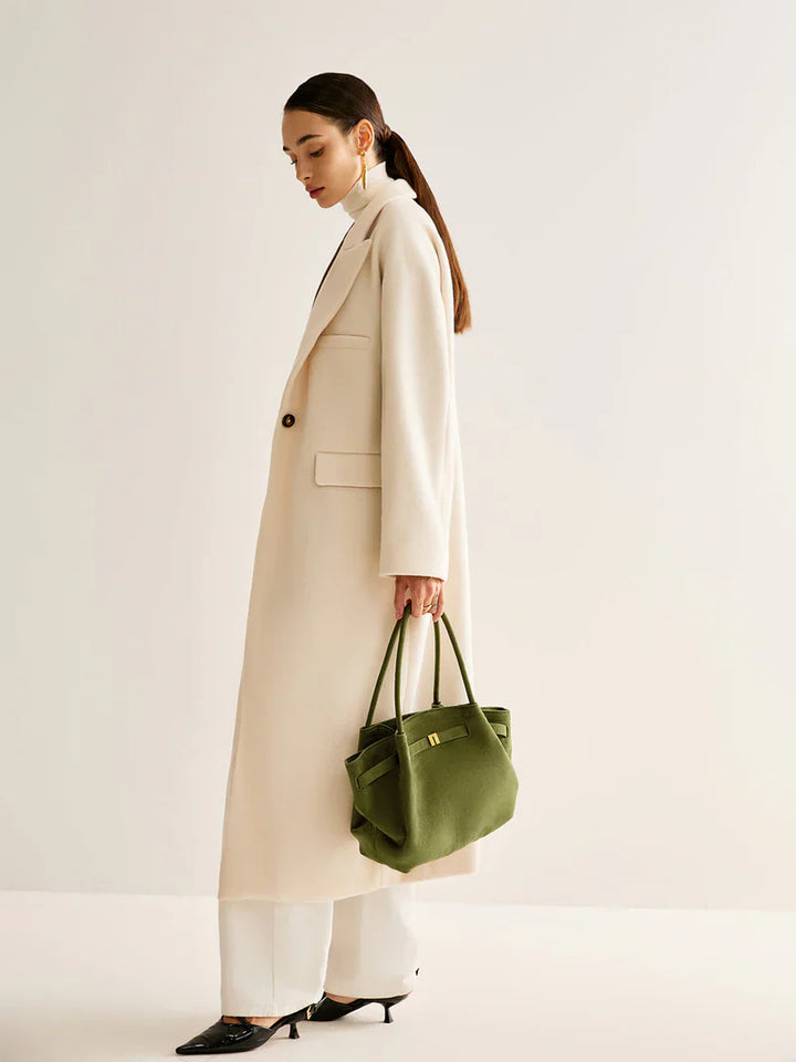 Sac à main en daim pour femmes – Vert et spacieux