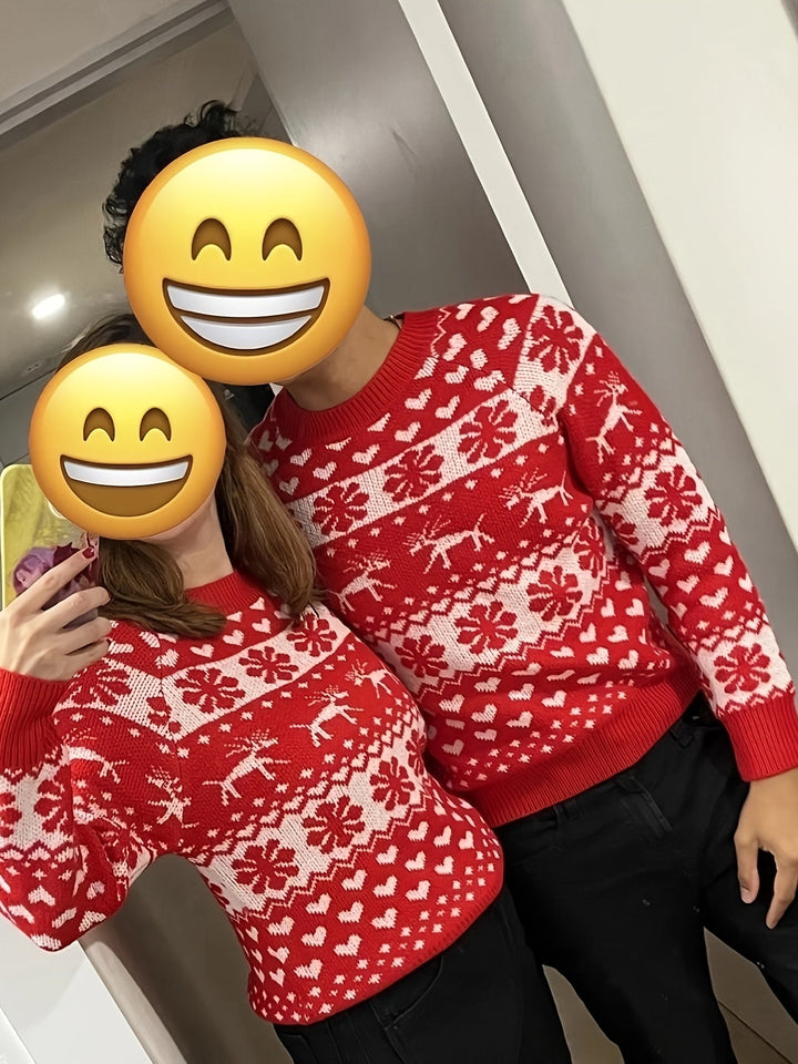 Felicia | Damen Pullover mit Fair-Isle-Muster