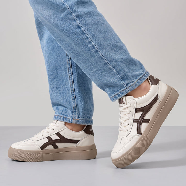 Damskie retro sneakersy