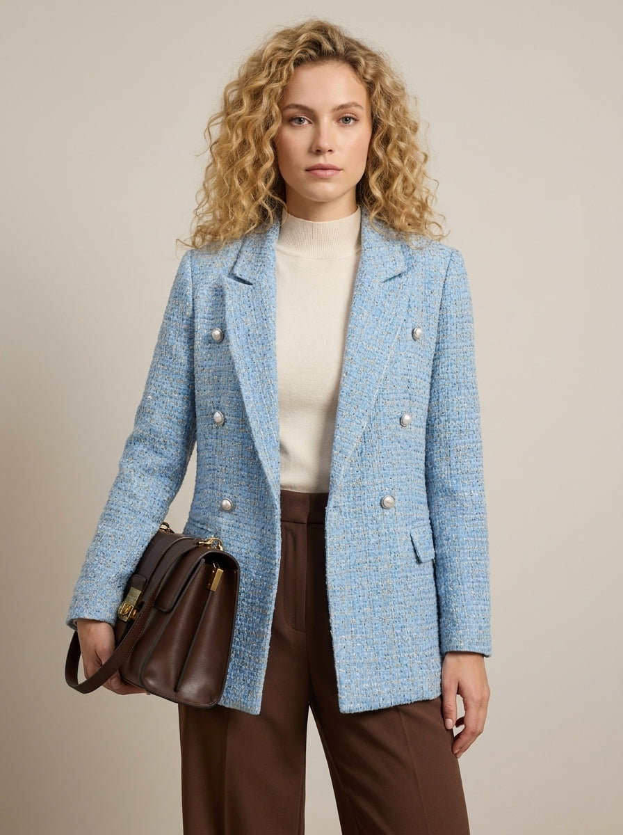 Damen Gewebt Blazer
