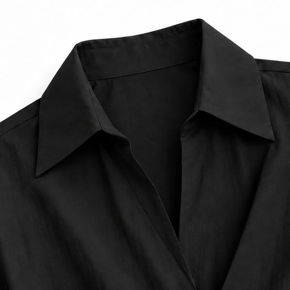 Everly | Midikleid mit Gürtel und Kragen