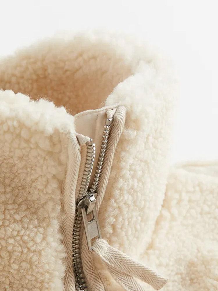 Talia | Warm Teddy Jacket