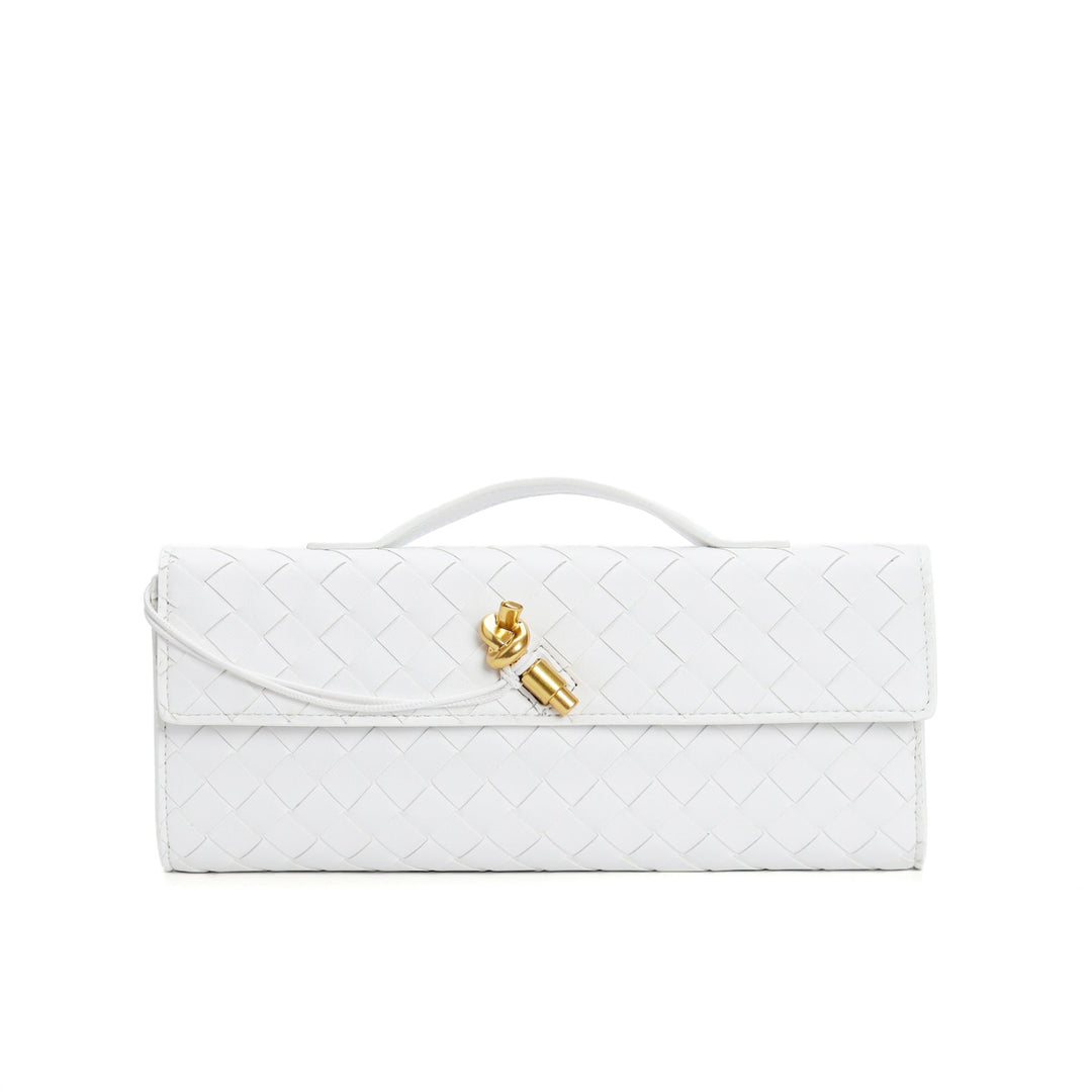 Pochette pour femmes en cuir véritable - Élégante et polyvalente
