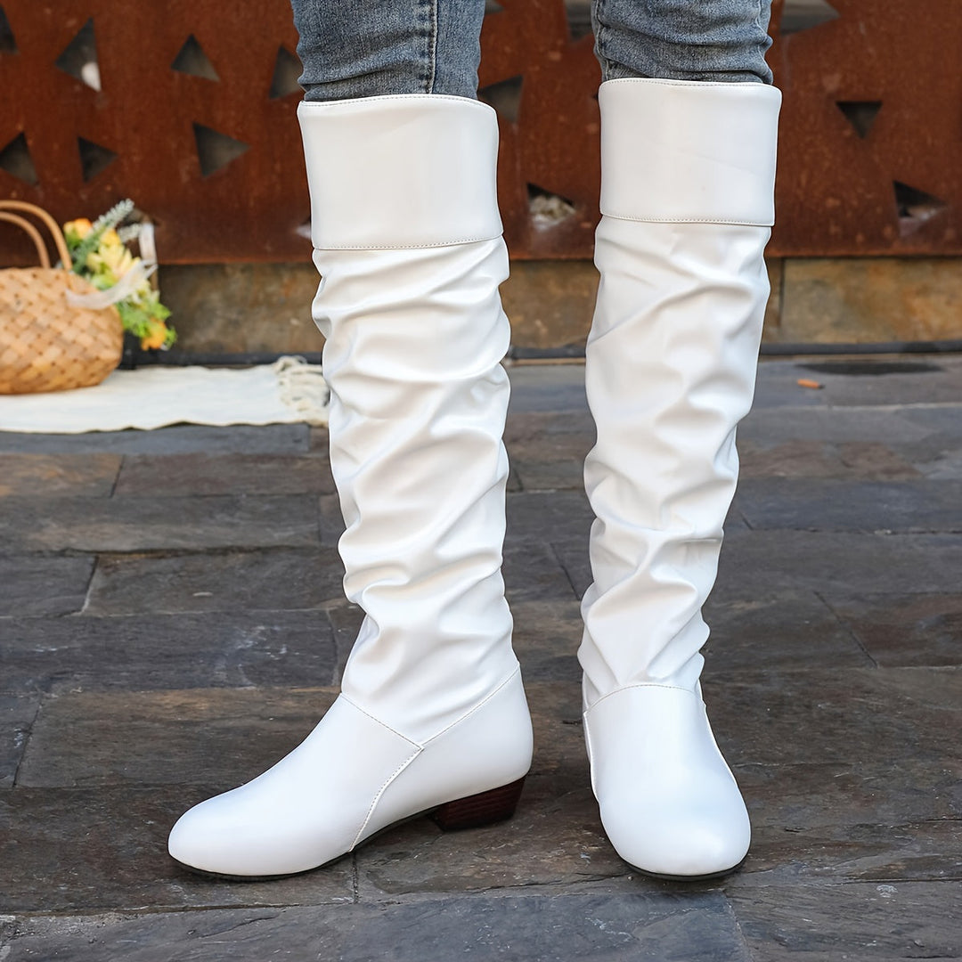 Margot | Damen Overknee Slouch Stiefel
