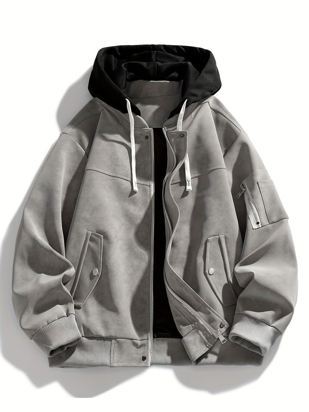 Quentin | Herren Utility-Jacke mit Kapuze