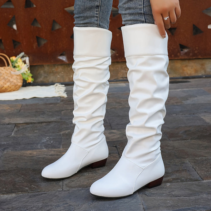 Margot | Damen Overknee Slouch Stiefel