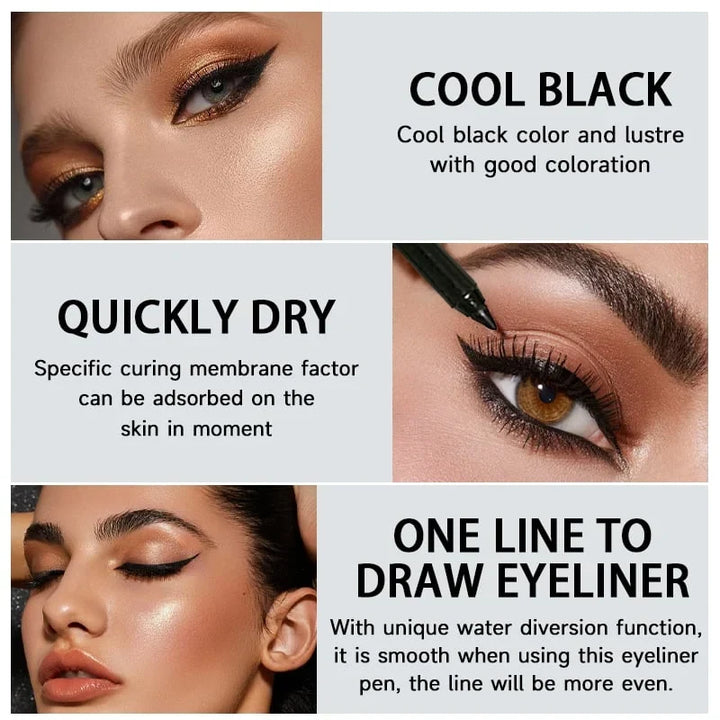 Set de delineadores de ojos en gel para mujer, 14 colores PrismLuxe