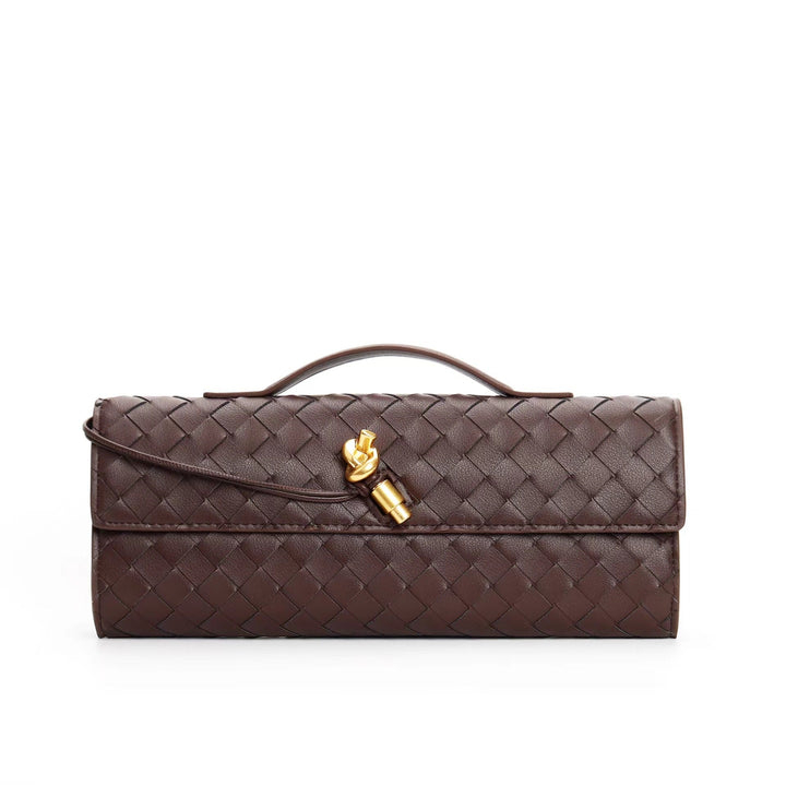Pochette pour femmes en cuir véritable - Élégante et polyvalente