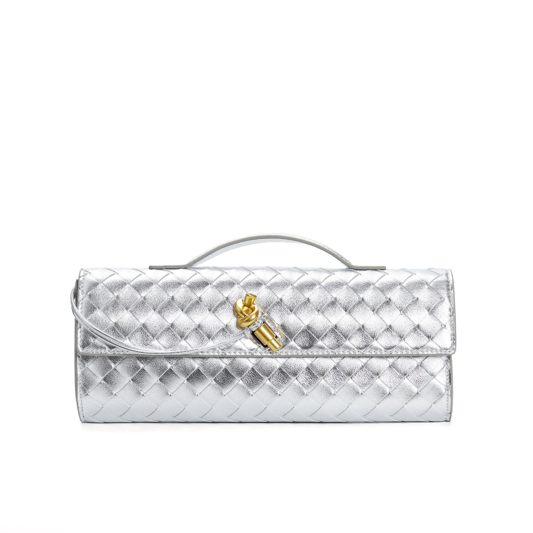 Pochette pour femmes en cuir véritable - Élégante et polyvalente