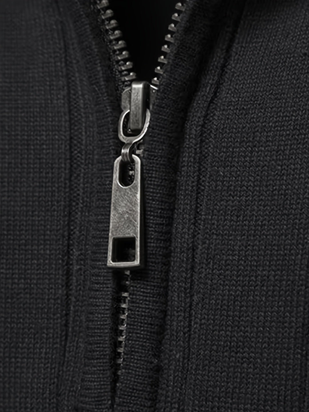 Reid | Herren Pullover mit Stehkragen und Half-Zip