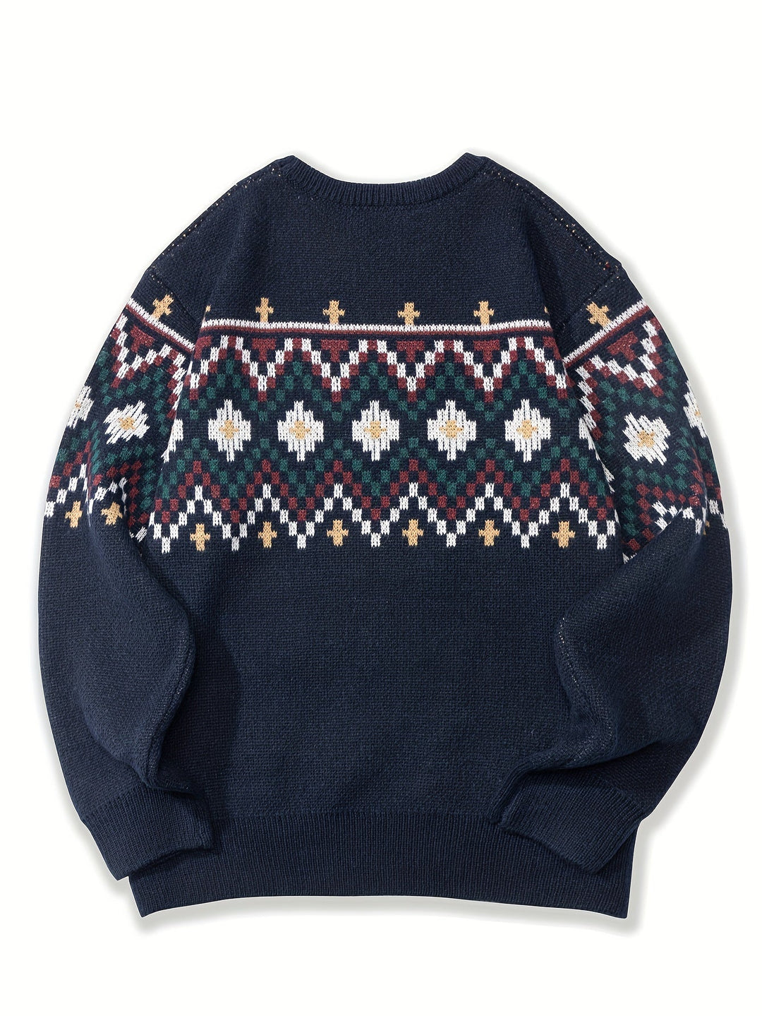 Rhys | Herren Pullover mit Heritage-Muster