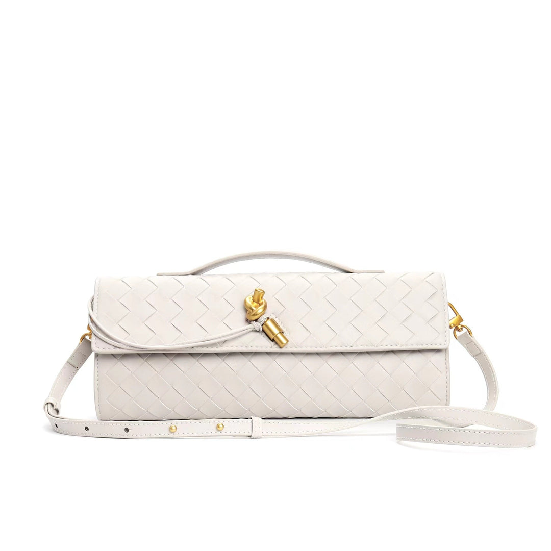 Pochette pour femmes en cuir véritable - Élégante et polyvalente