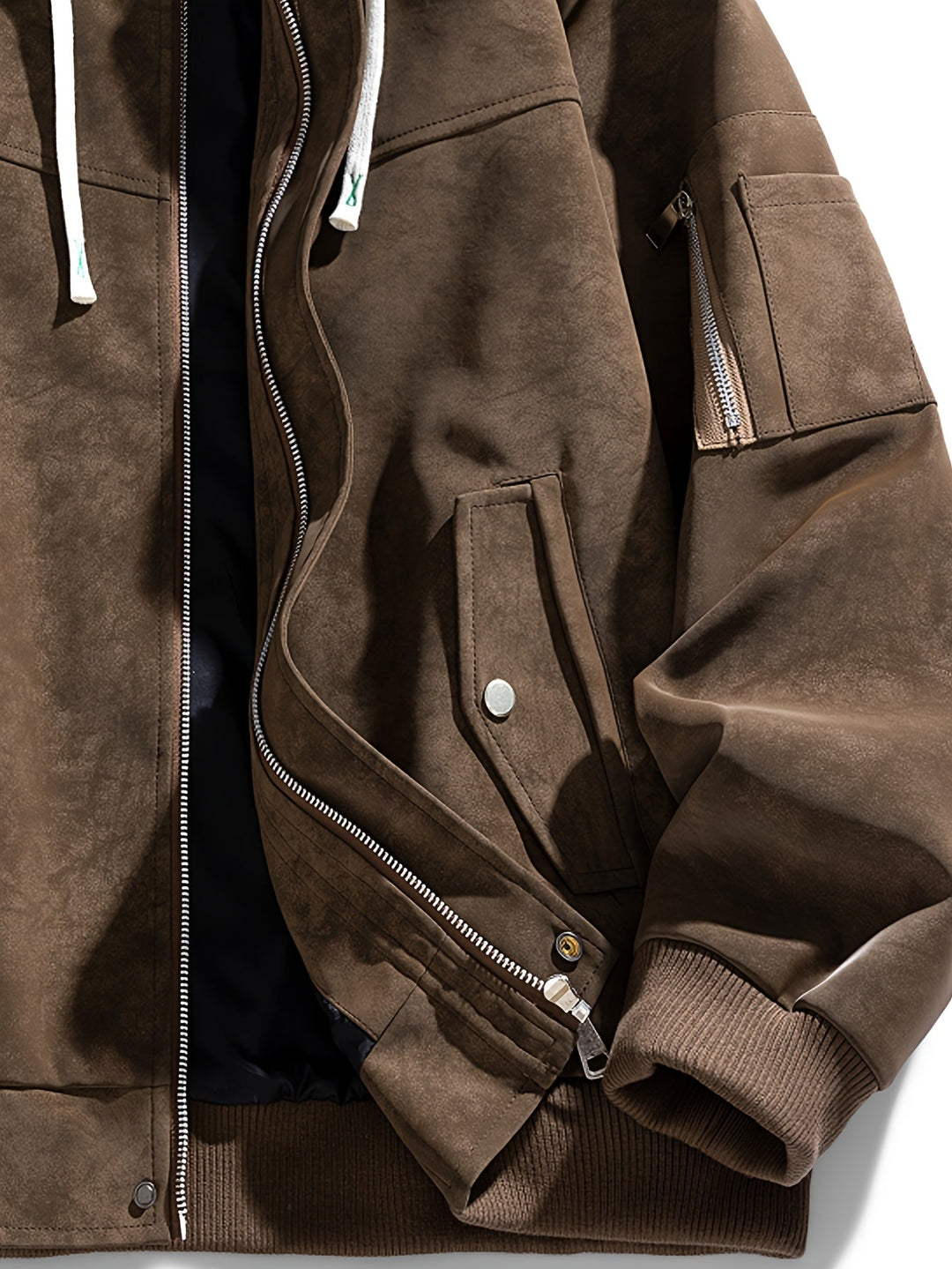 Quentin | Herren Utility-Jacke mit Kapuze
