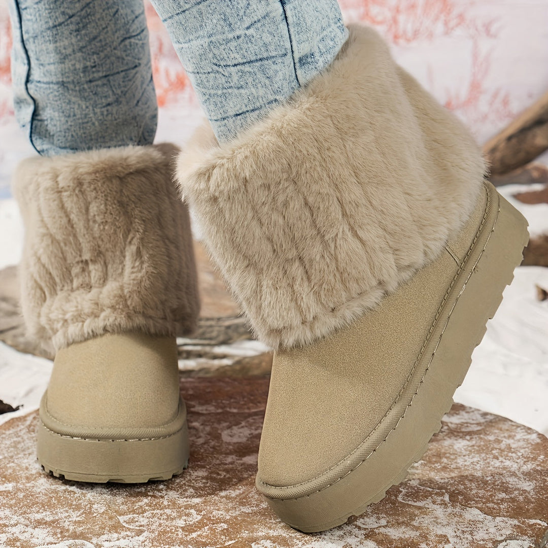Loretta | Damen Winterstiefel mit Plateau