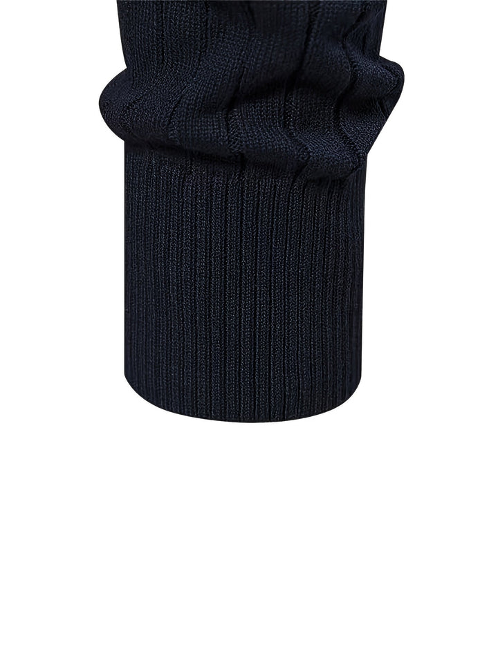 Reid | Herren Pullover mit Stehkragen und Half-Zip