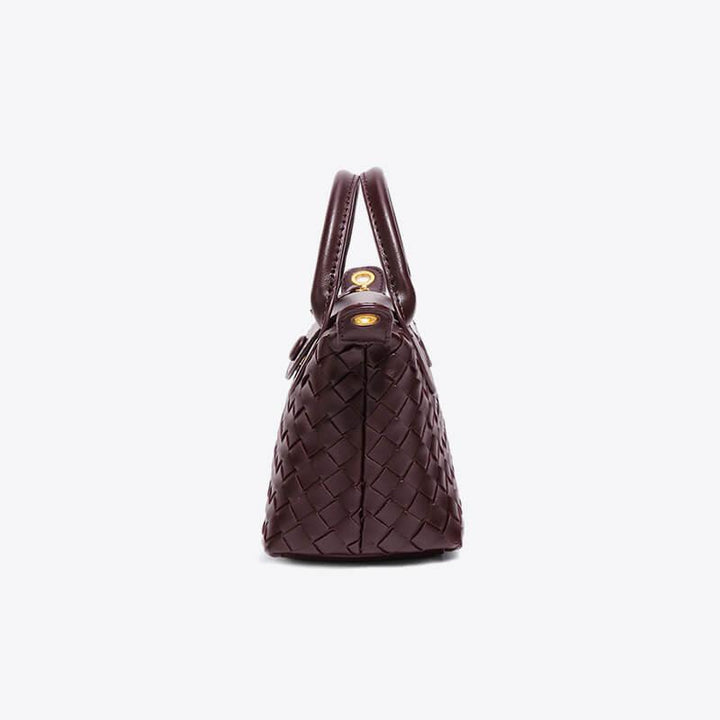 Braided Mini Bag Women – Compact Crossbody Bag with Shoulder Strap