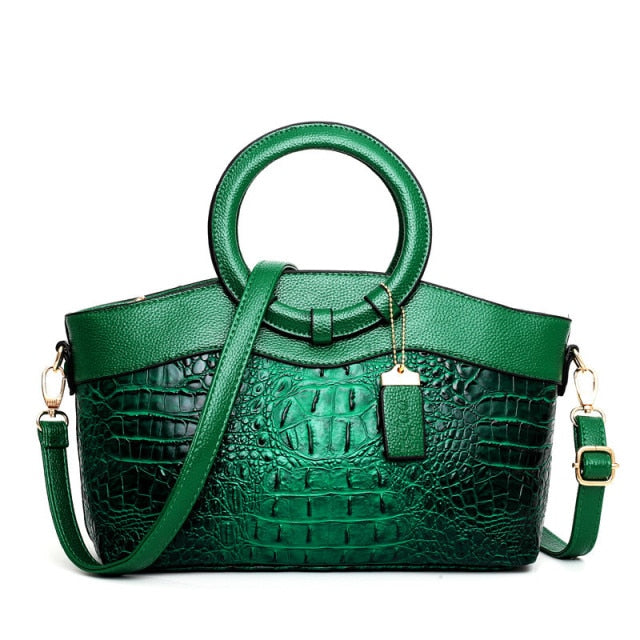 Luxury leather bag women – genuine leather shoulder bag crossbody