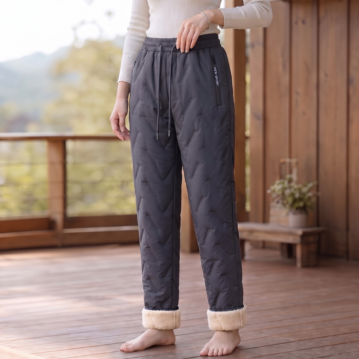 Damen Thermohose Fleece-Gefüttert Wasserabweisend
