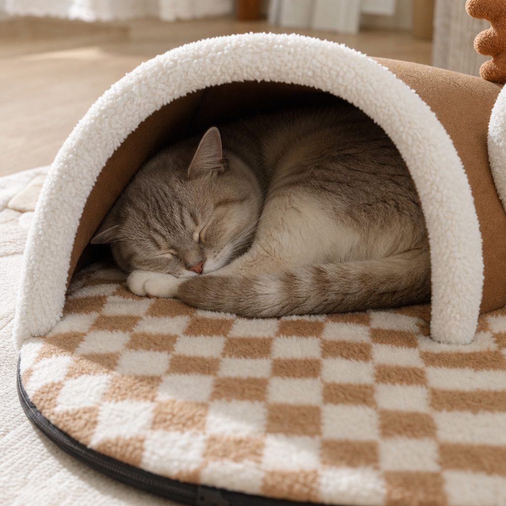 Katzen Tunnel Bett 3 In 1