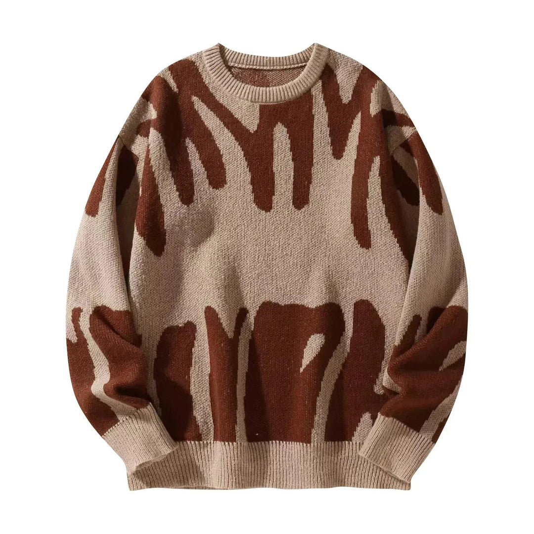 Men's sweater knit casual soft