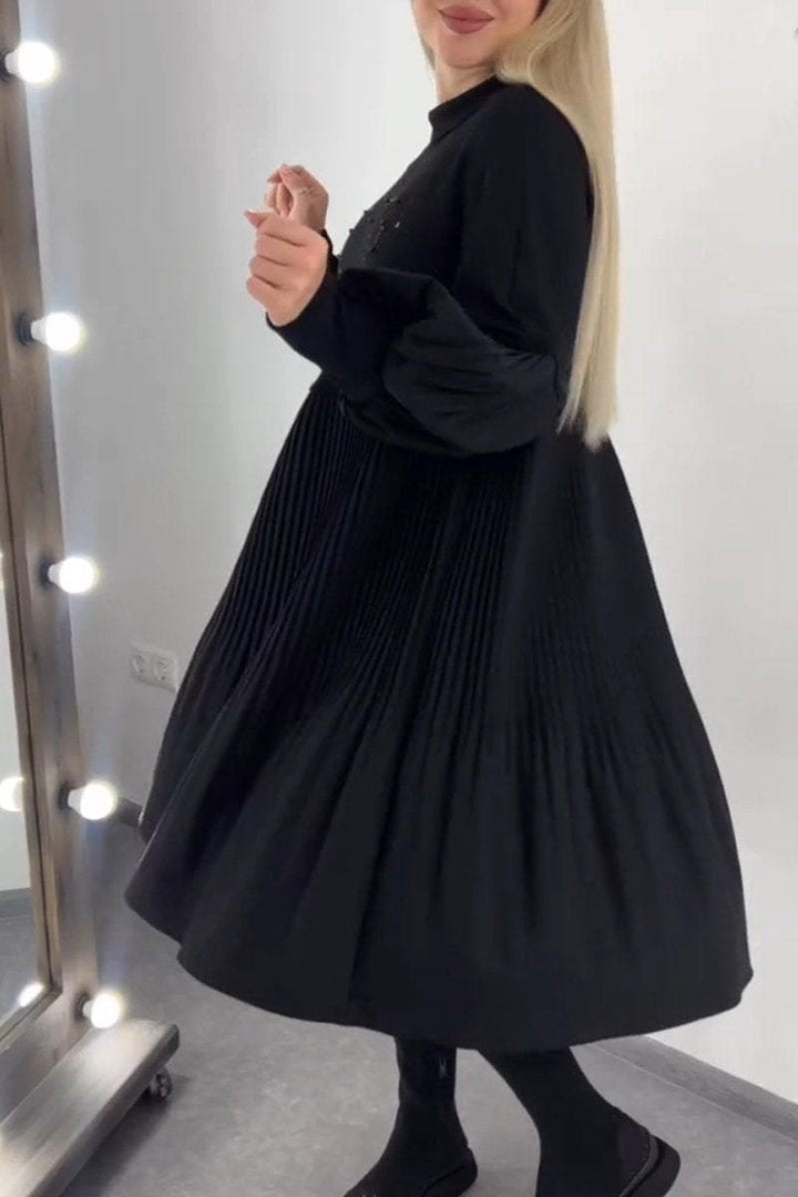Adrienne - pleated dress