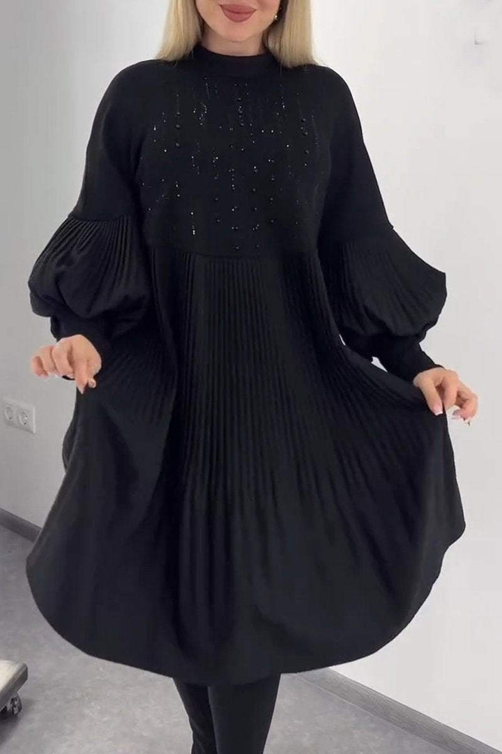 Adrienne - pleated dress