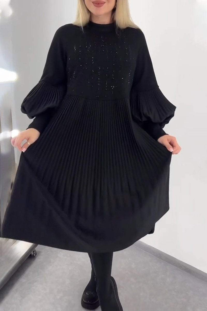 Adrienne - pleated dress
