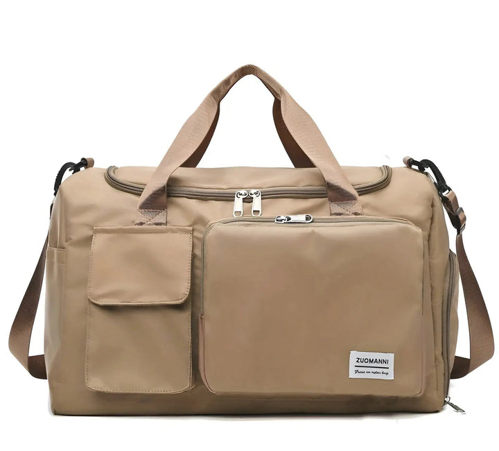 Large Waterproof Travel Bag – Sports & Weekend Bag for Women and Men