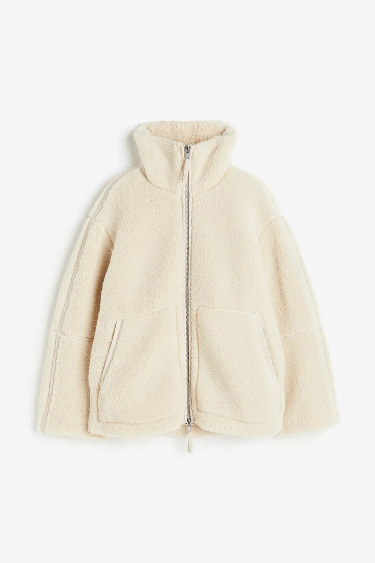 Talia | Warm Teddy Jacket