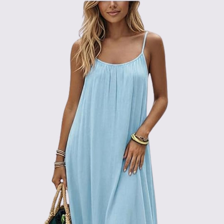Nuance Rückenfreies Sommerkleid - Luftig Leicht & Verstellbar