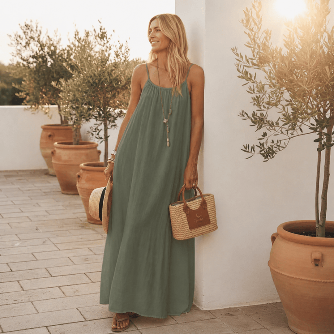 Nuance Rückenfreies Sommerkleid - Luftig Leicht & Verstellbar