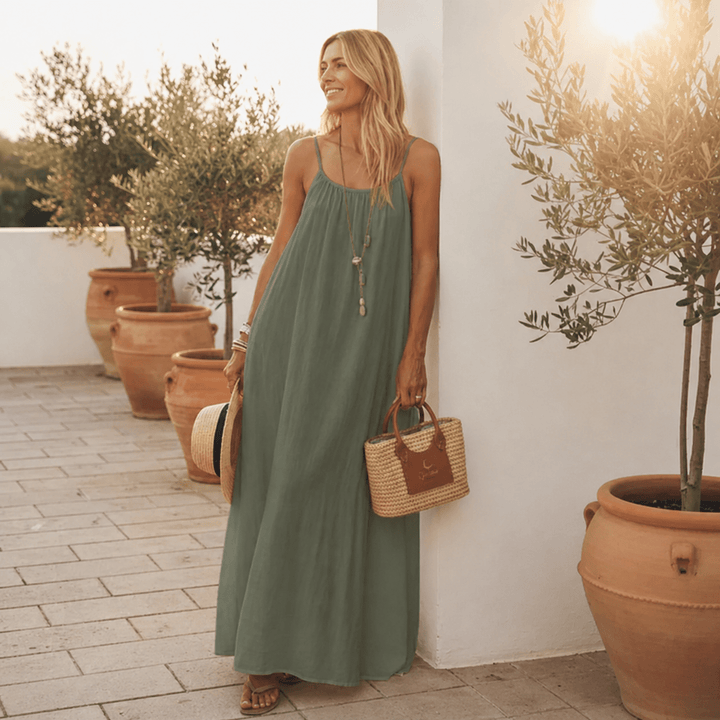 Nuance Rückenfreies Sommerkleid - Luftig Leicht & Verstellbar