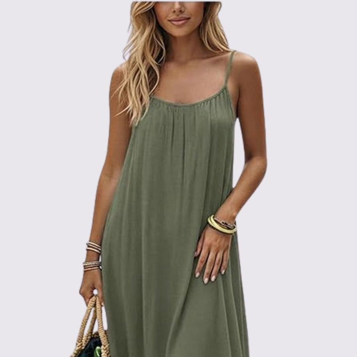 Nuance Rückenfreies Sommerkleid - Luftig Leicht & Verstellbar