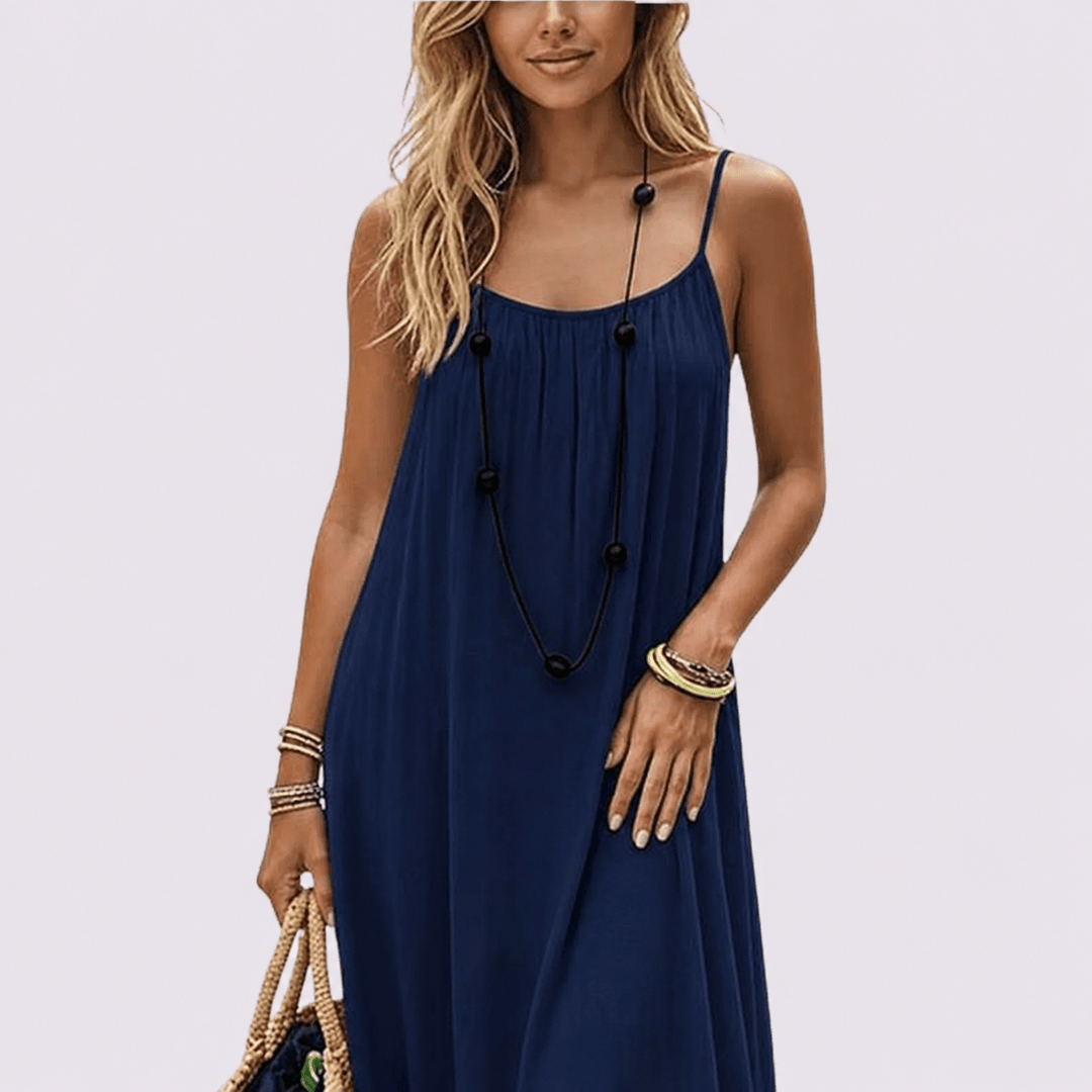Nuance Rückenfreies Sommerkleid - Luftig Leicht & Verstellbar