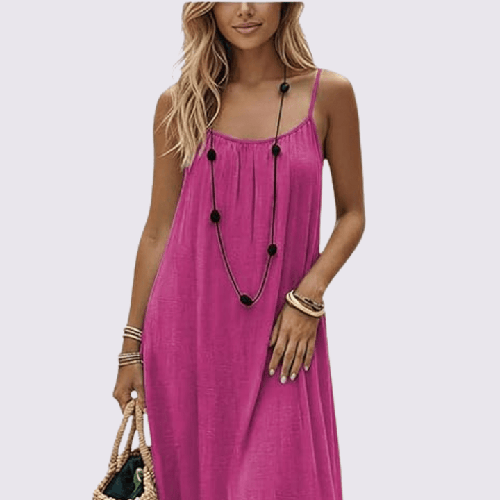 Nuance Rückenfreies Sommerkleid - Luftig Leicht & Verstellbar