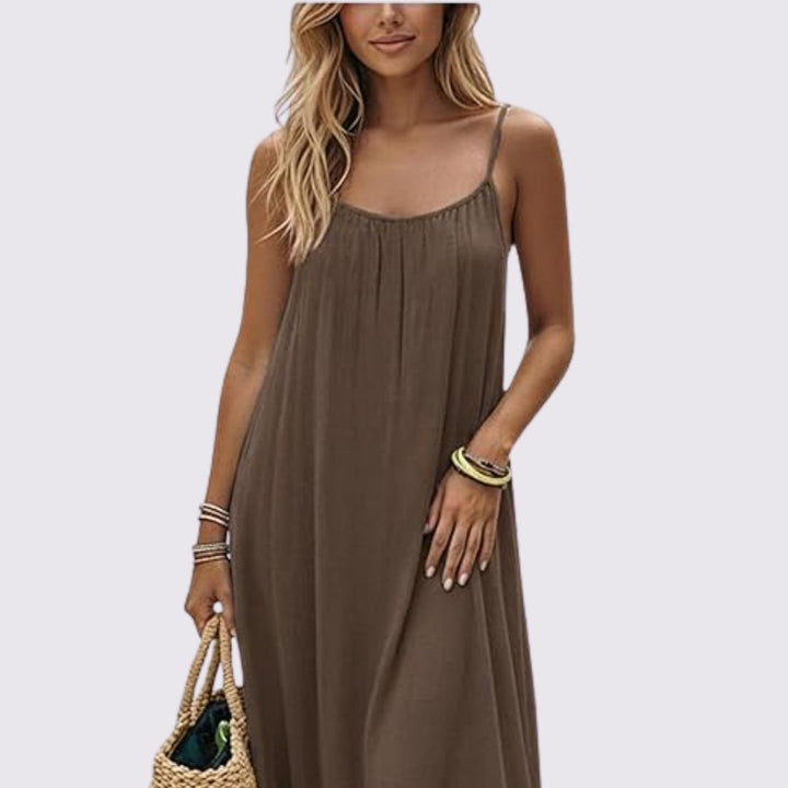 Nuance Rückenfreies Sommerkleid - Luftig Leicht & Verstellbar